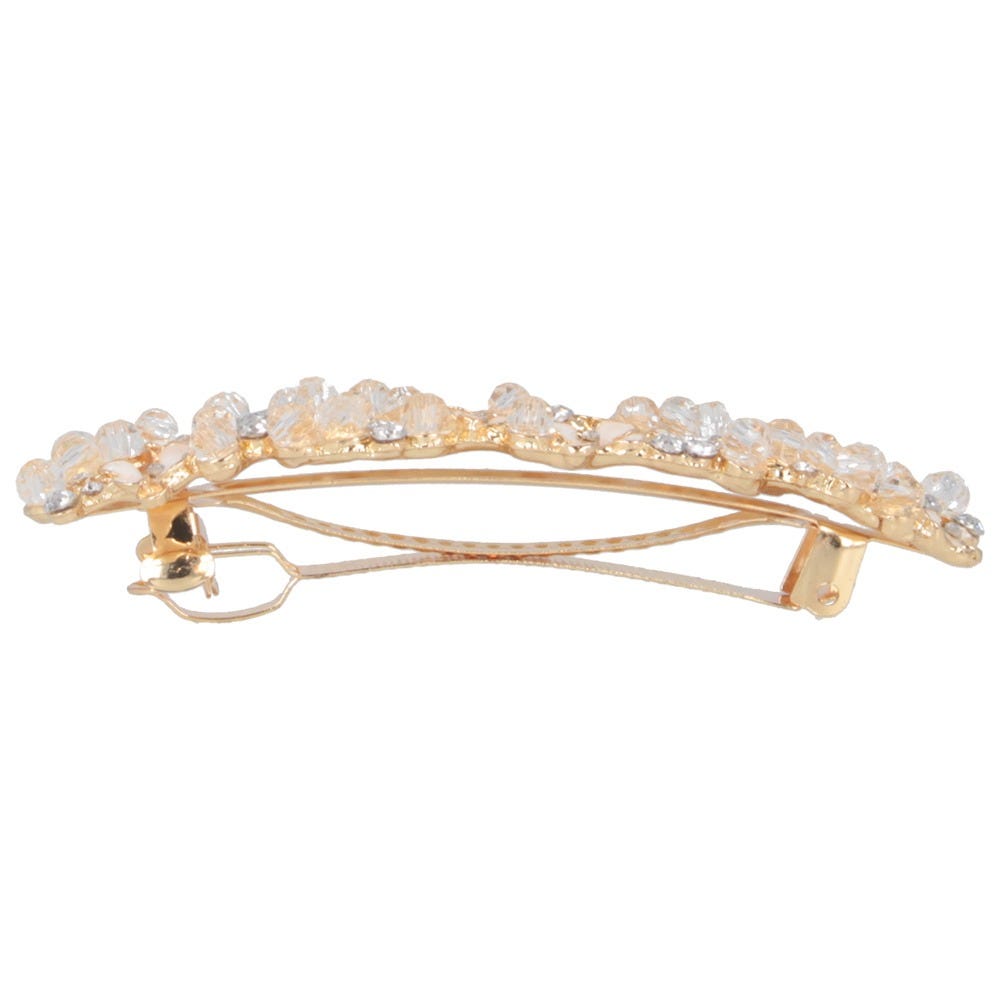Solida Patentspange Blume gold