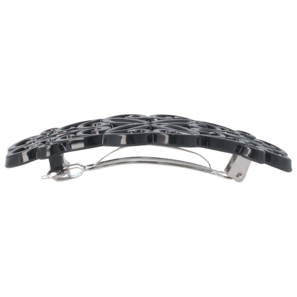 Solida Patentspange schwarz shiny Ornamente 