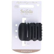 Solida Haarklammer schwarz super flexible medio