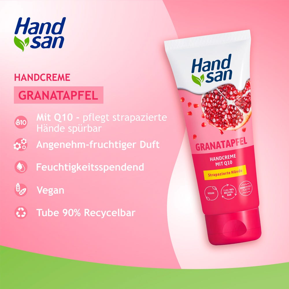 Handsan Granatapfel Handcreme mit Q10 90 ml