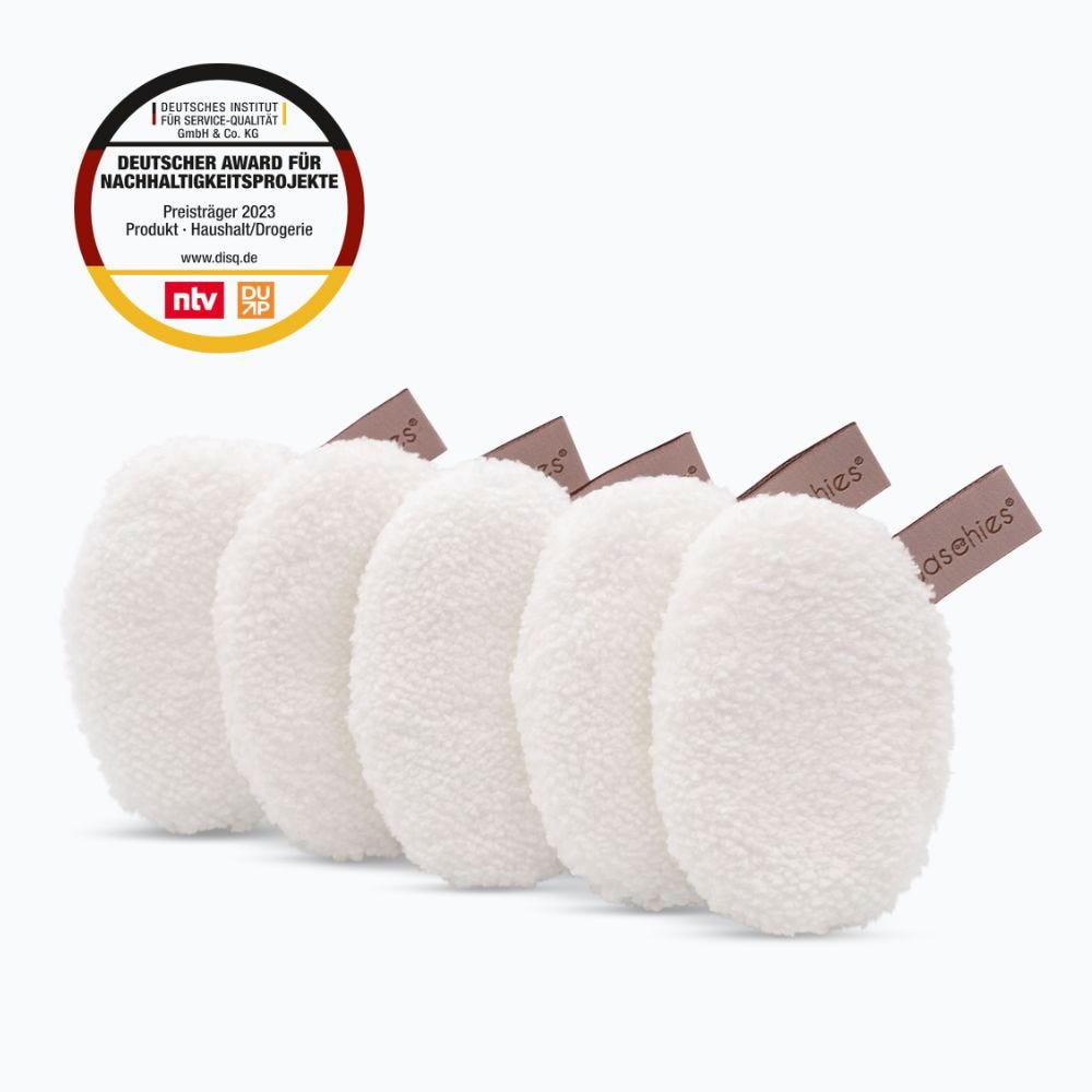 Waschies Toner-Pads inkl. Waschsäckchen 5er-Set