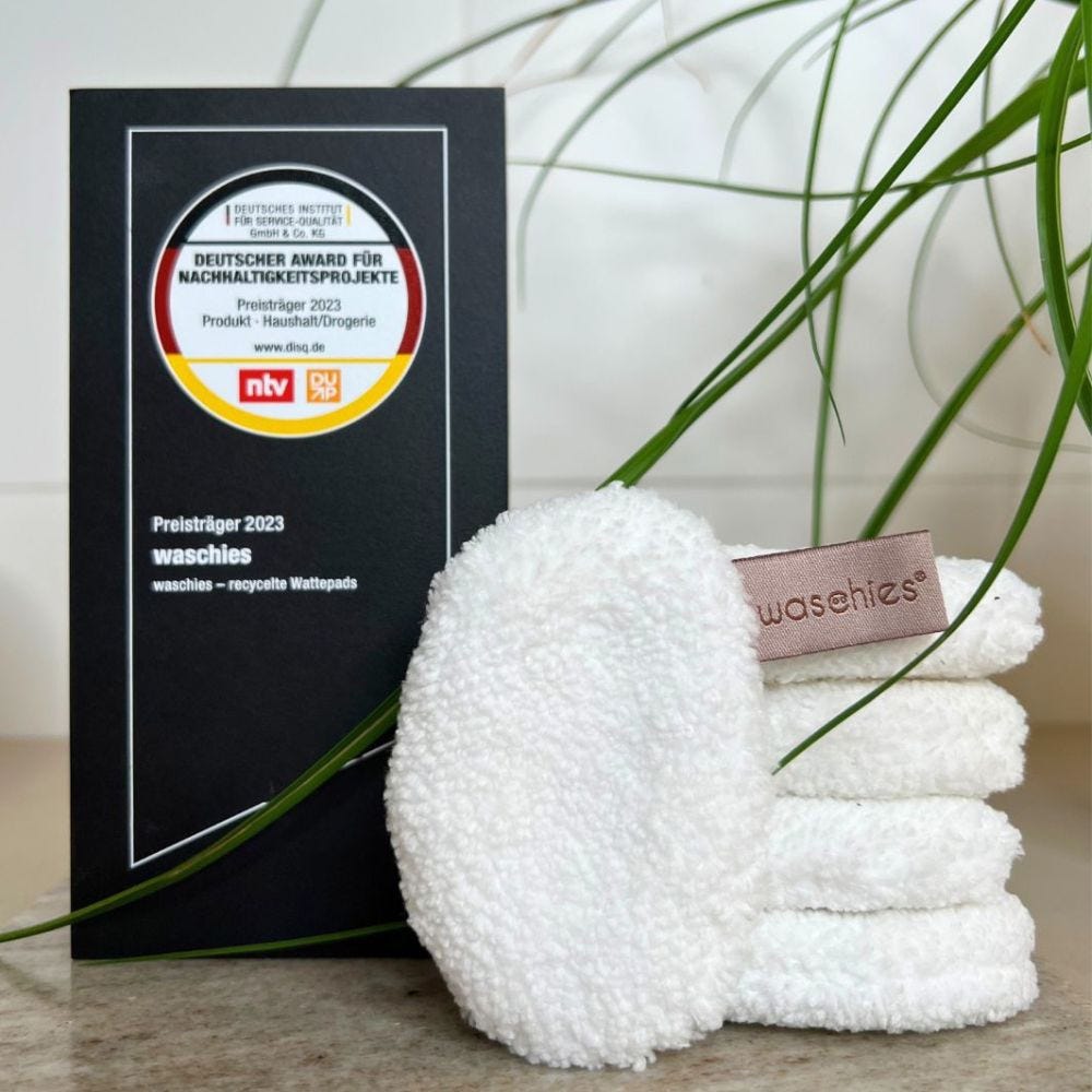 Waschies Toner-Pads inkl. Waschsäckchen 5er-Set