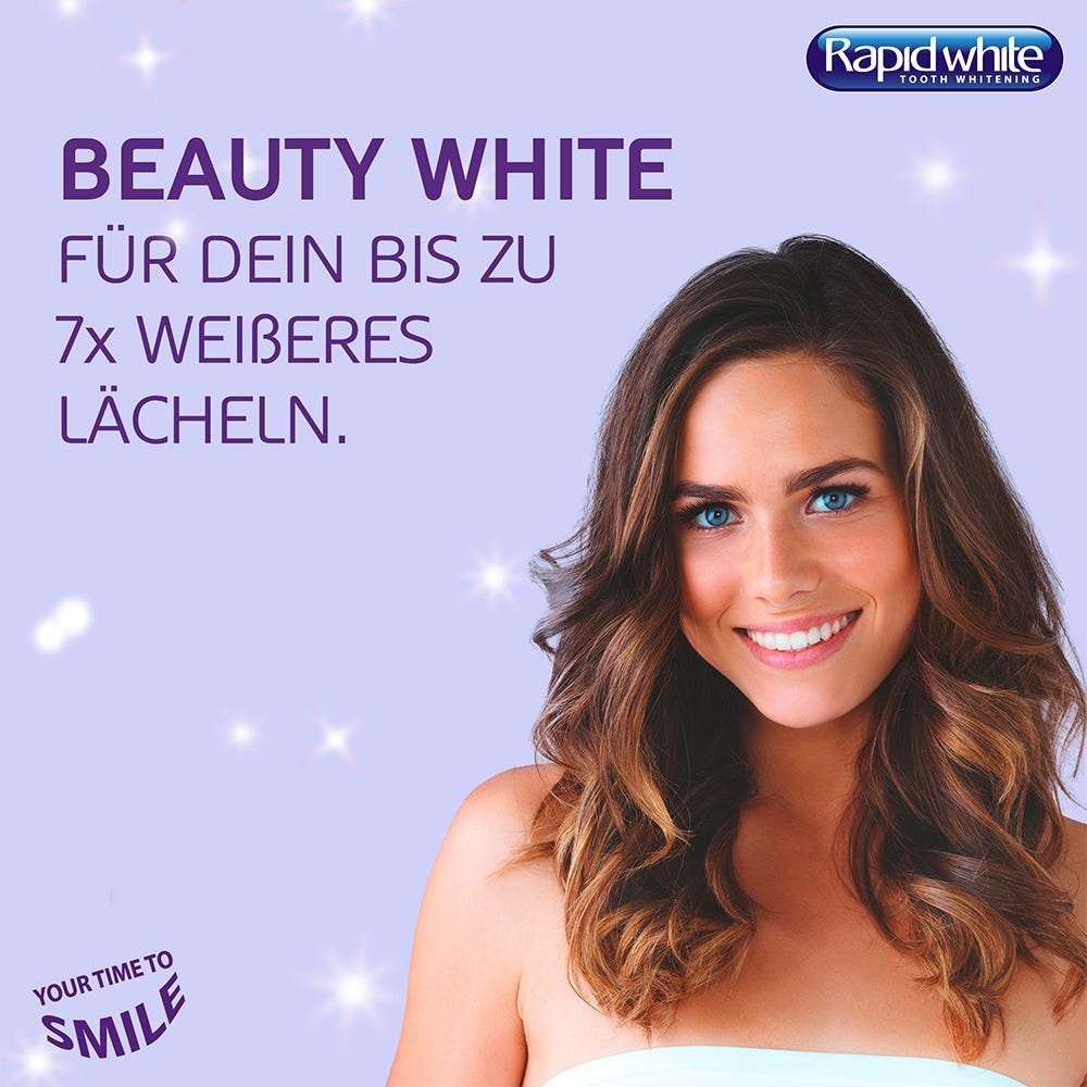 Rapid White Beauty White Zahncreme 75 cm
