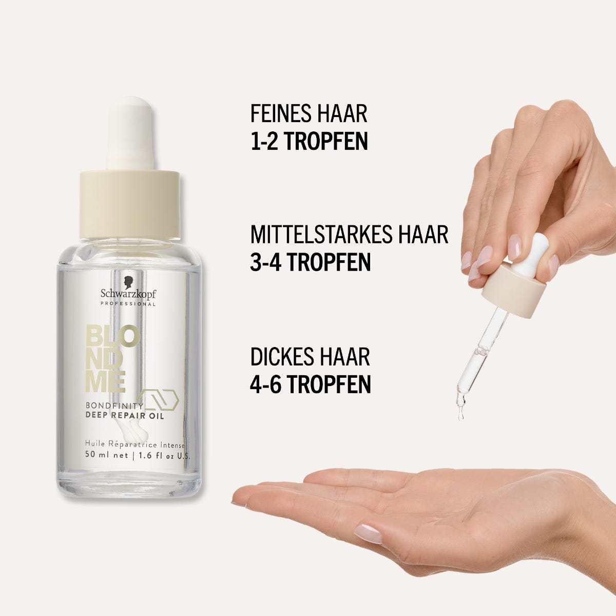 Schwarzkopf Blondme Bondfinity Deep Repair Oil 50 ml