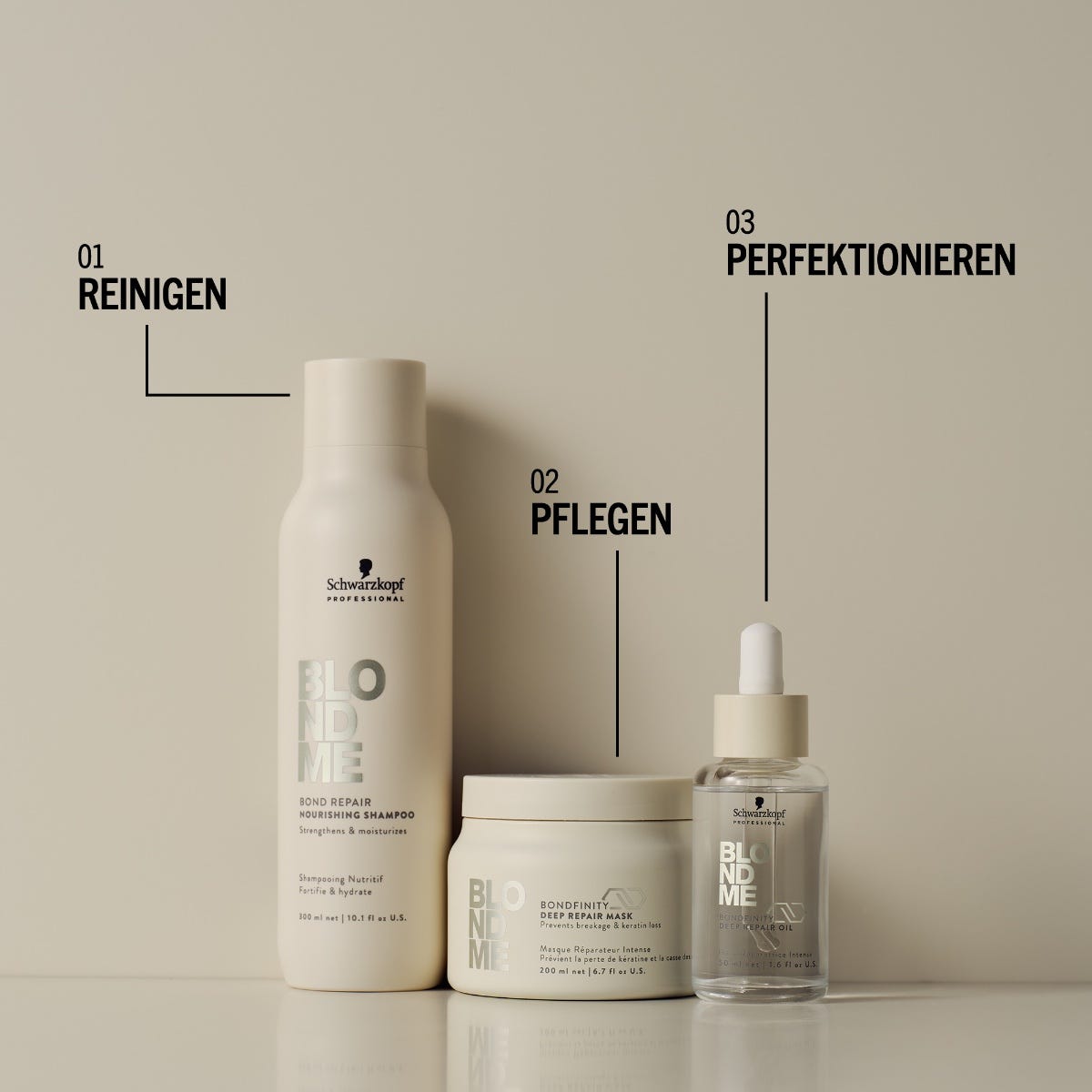 Schwarzkopf Blondme Bondfinity Deep Repair Oil 50 ml