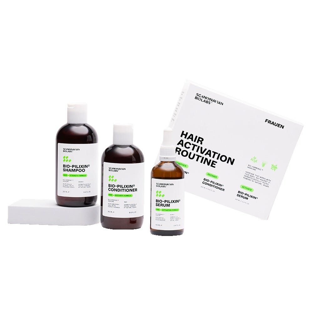 Scandinavian Biolabs Hair Growth Routine Set For Women