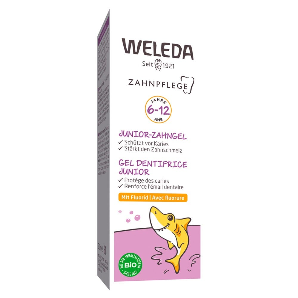 Weleda Junior-Zahngel mit Fluorid 50 ml