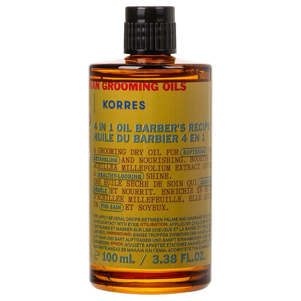 Korres Men Athenian Grooming 4-in-1 Männer Pflegeöl 100 ml