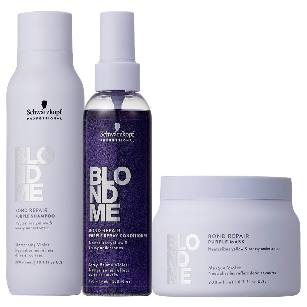 Schwarzkopf Blondme Purple Toning Bundle