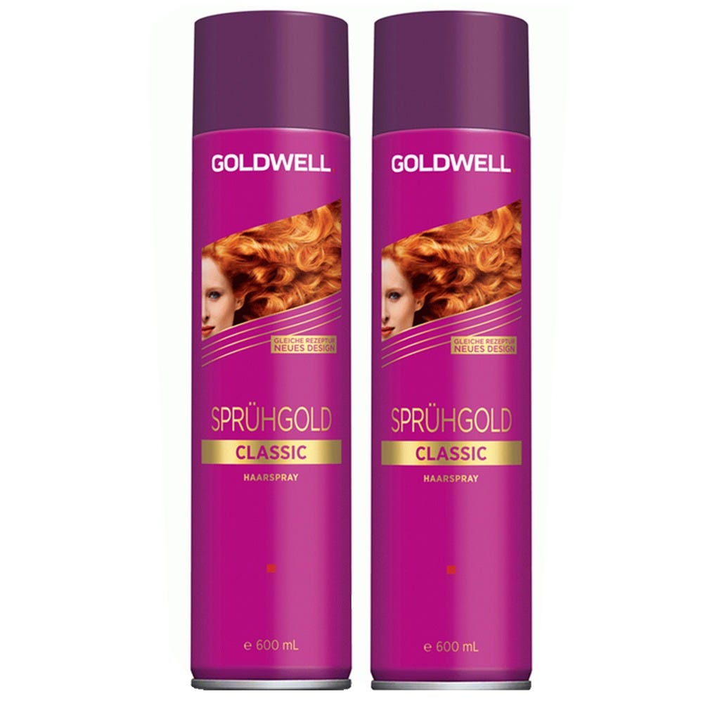 Goldwell Sprühgold Haarspray Bundle 2 x 600 ml