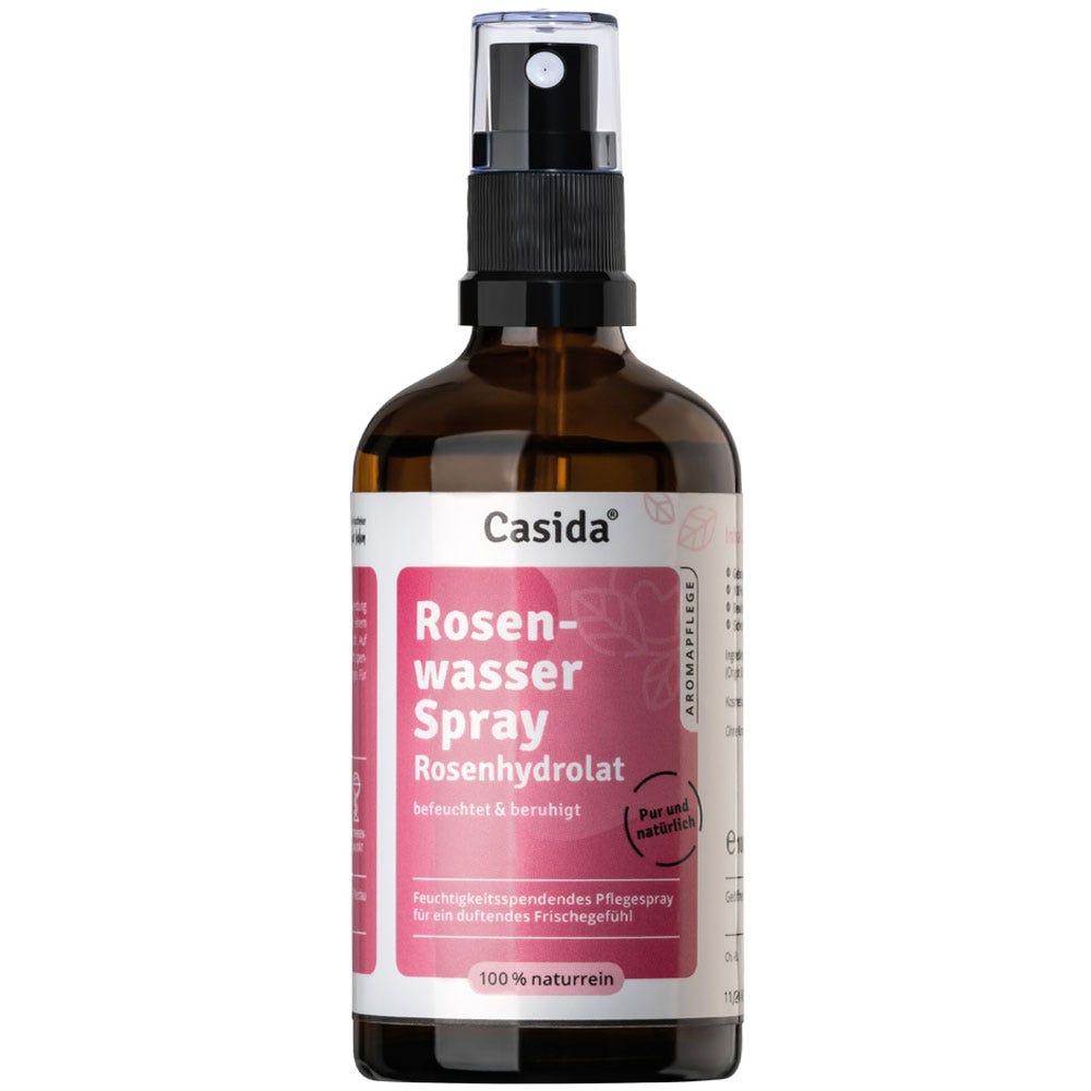 Casida Rosenwasserspray Rosenhydrolat bio 100 ml