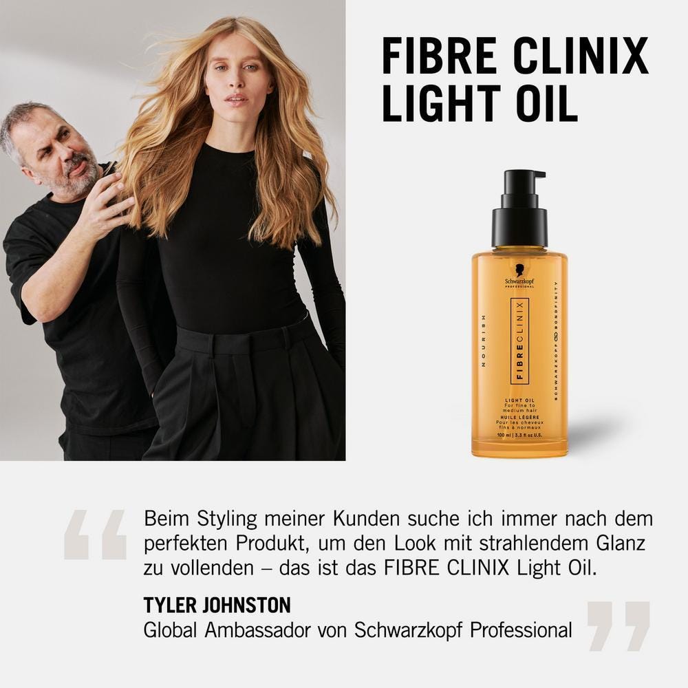 Schwarzkopf Fibre Clinix Bondfinity Light Oil 100 ml