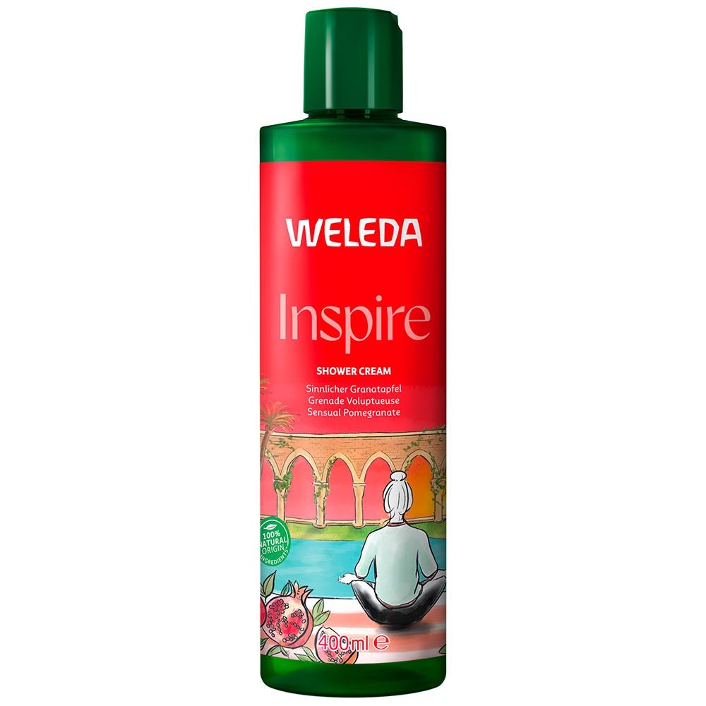 Weleda Inspire Shower Cream Granatapfel 400 ml