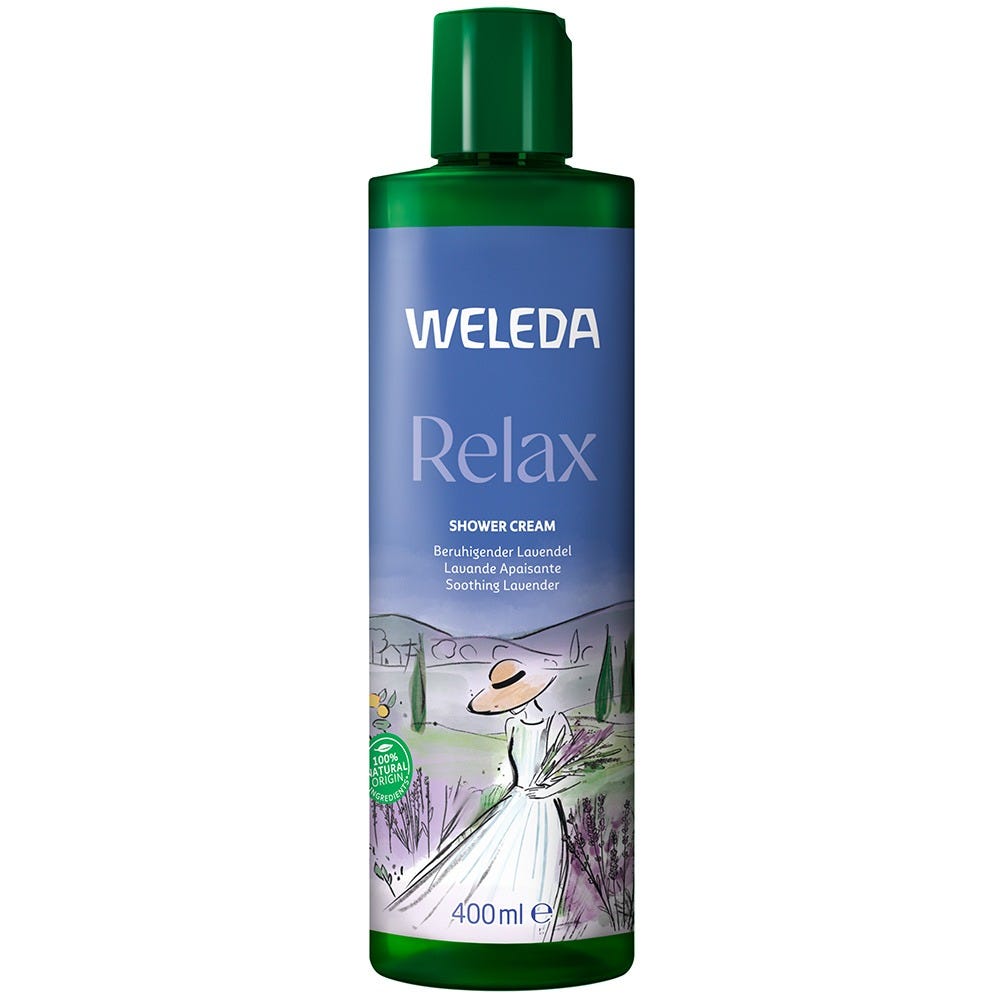 Weleda Relax Shower Cream Lavendel 400 ml