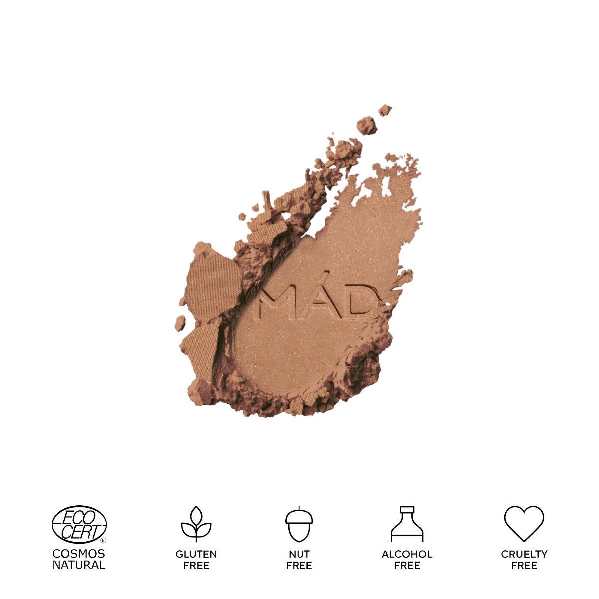 MÁDARA MIDSUMMER Soft Silk Mineral Bronzer #1 HEAT 9 g