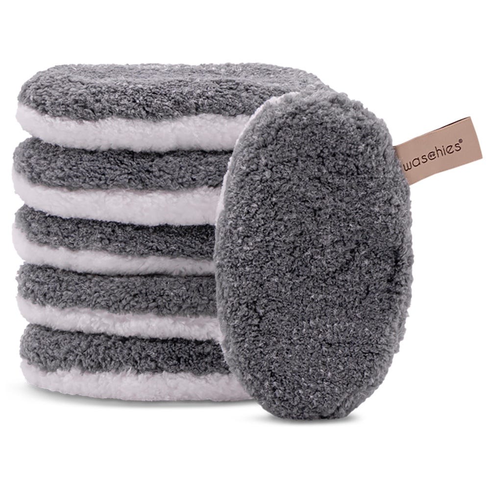 Waschies Abschmink- und Reinigungspads Grey 6er-Set