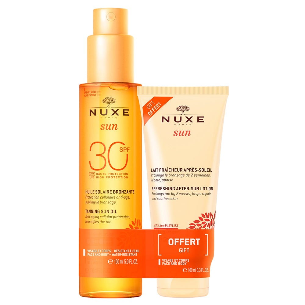 NUXE Sun Set Sonnenöl Gesicht & Körper LSF 30