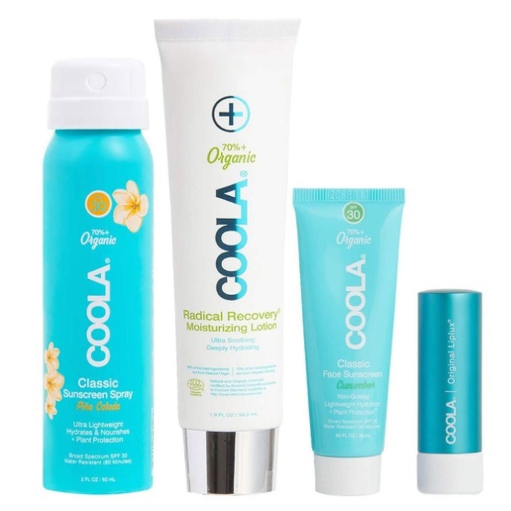 COOLA Travel Kit 4-Piece