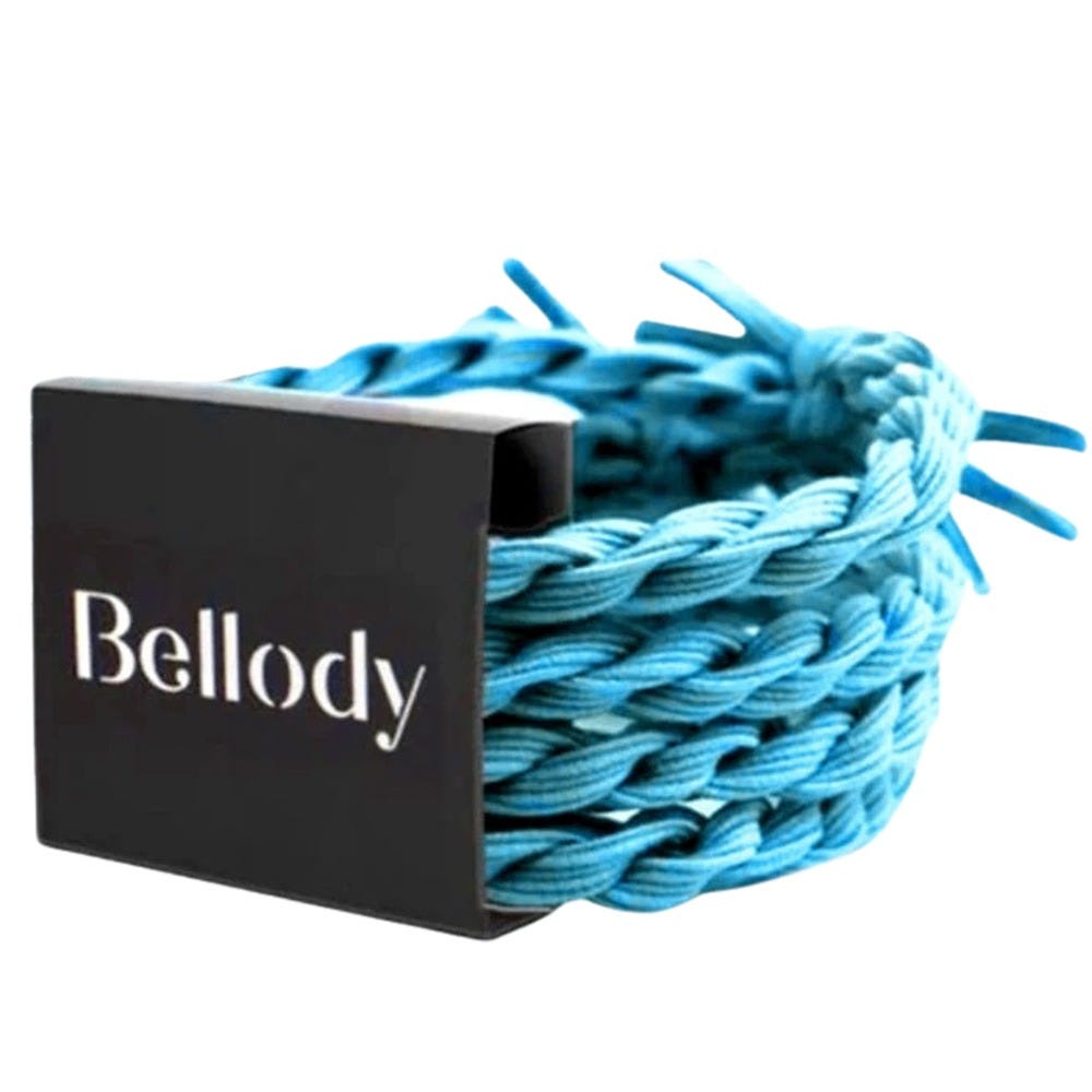 Bellody Original Haargummis Mykonos Blue 4 Stück