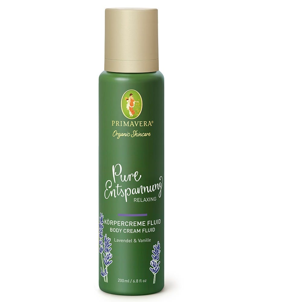 PRIMAVERA Pure Entspannung Körpercreme Fluid 200 ml