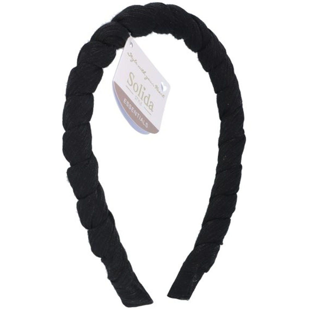 Solida Haarreif Bubble schwarz