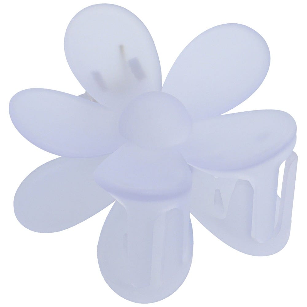 Solida Haarklammer Blumenform blau 1 Stück