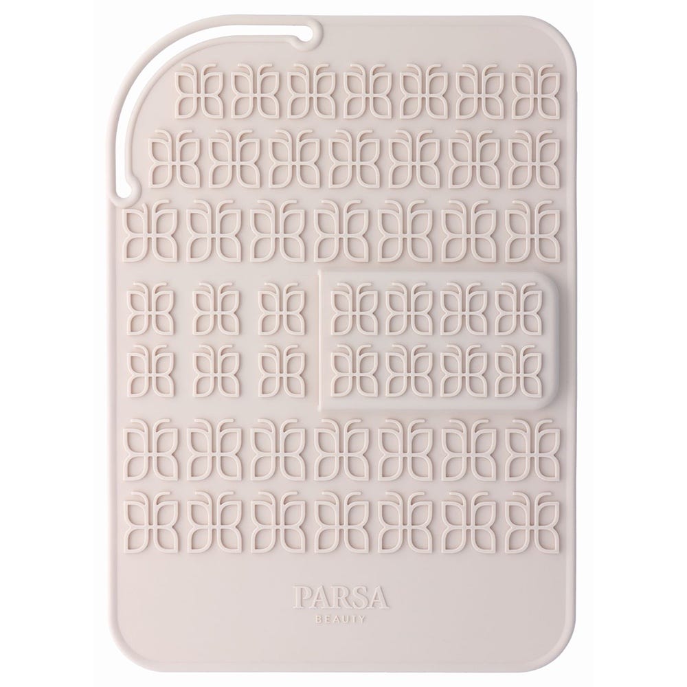 PARSA Beauty Hitzeschutzmatte mit Logo eingeprägt