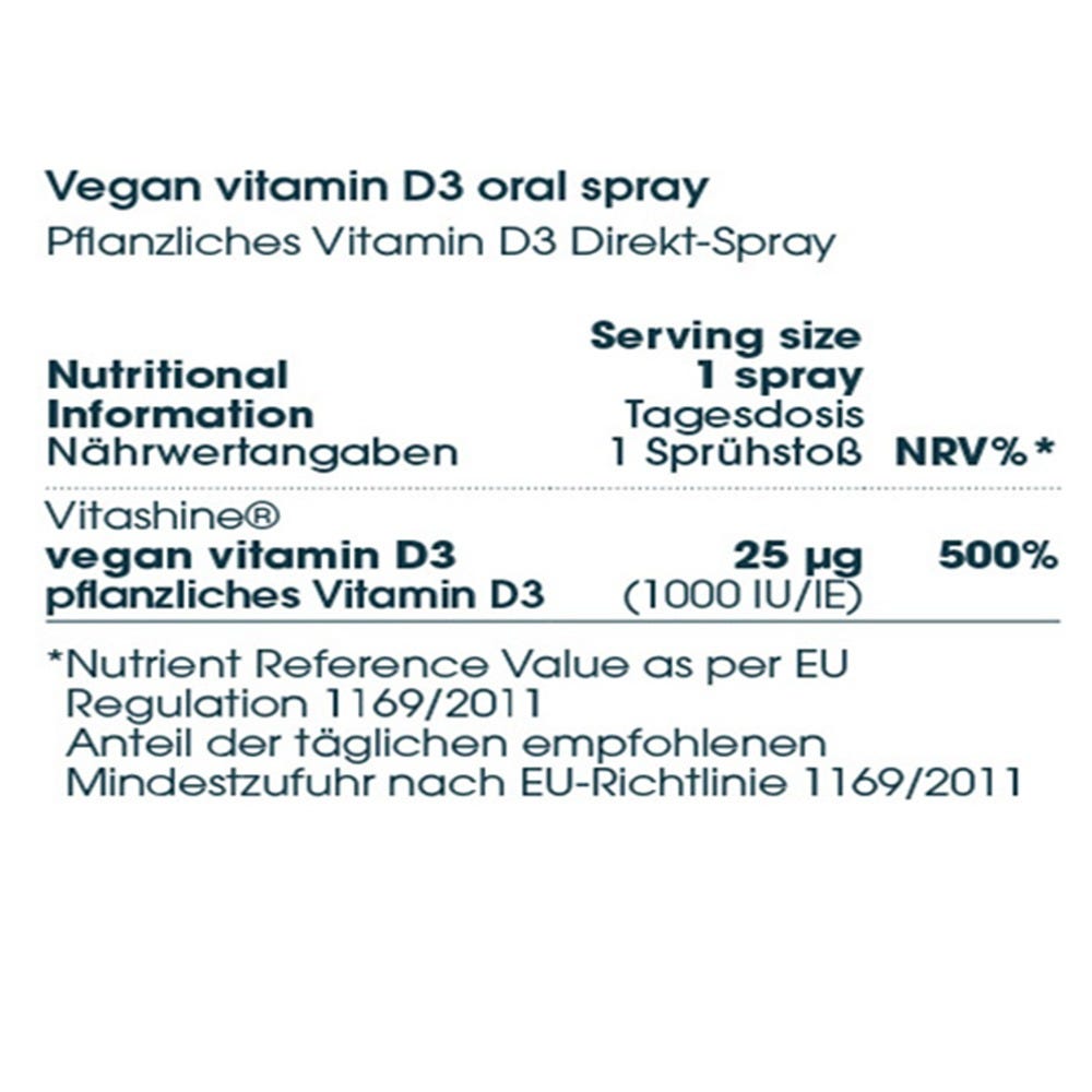 Foondiert Vegan Vitamin D3 Spray 30 ml
