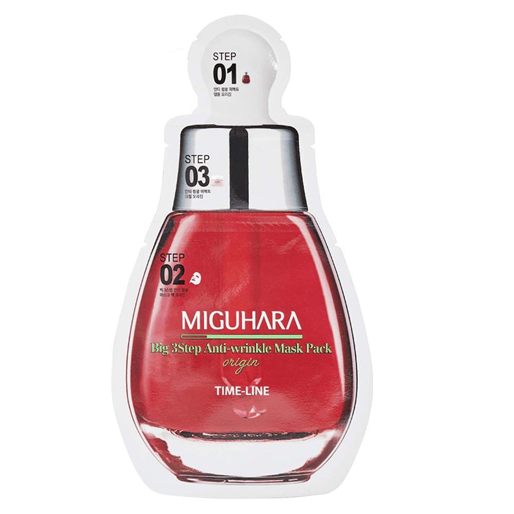 Miguhara Big 3 Step Anti-Wrinkle Mask Pack Origin 