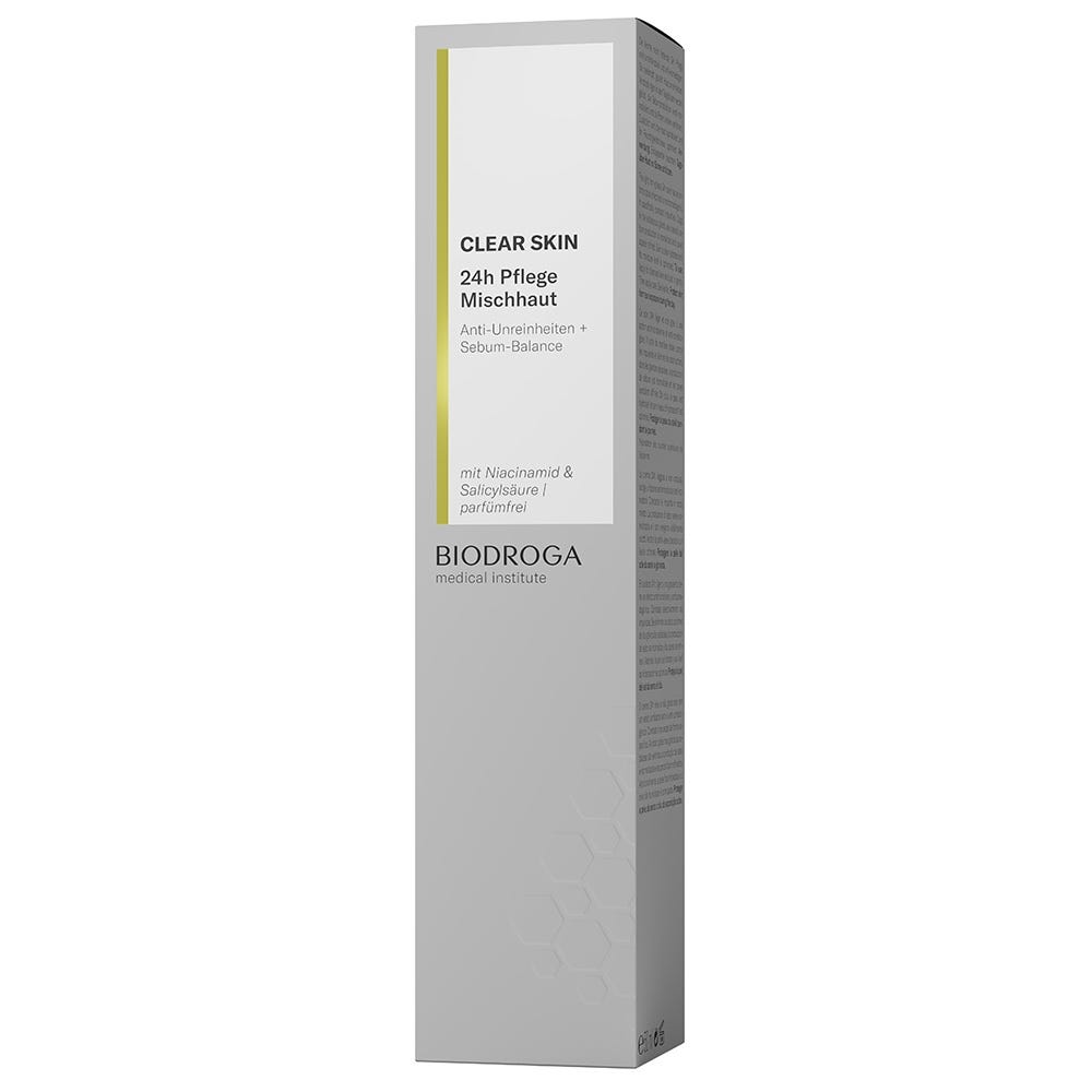 Biodroga Clear Skin 24h Pflege Mischhaut 50 ml