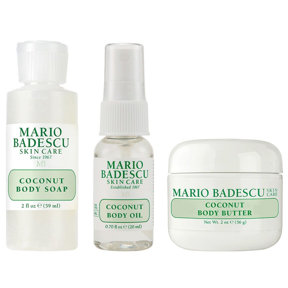Mario Badescu Coconut Body Travel Trio