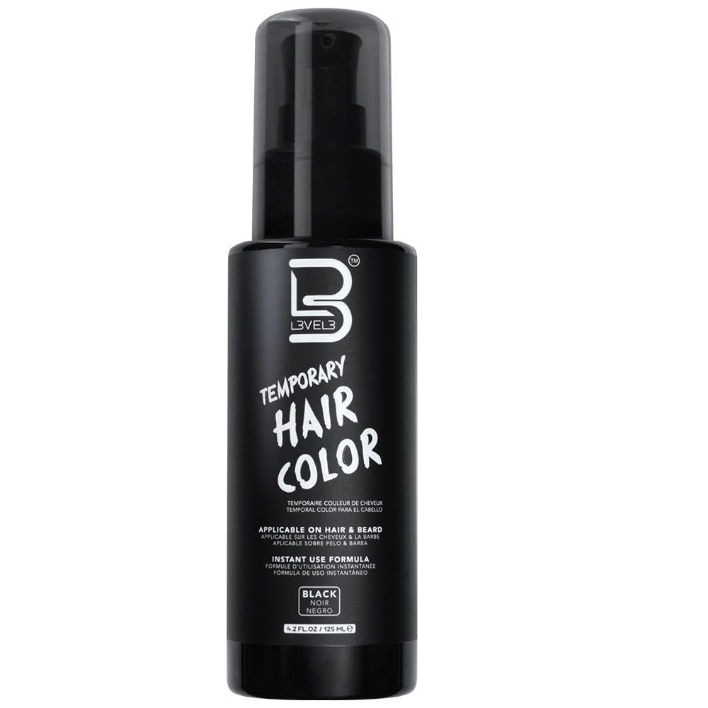 Level3 Temporary Hair Color Black 125 ml
