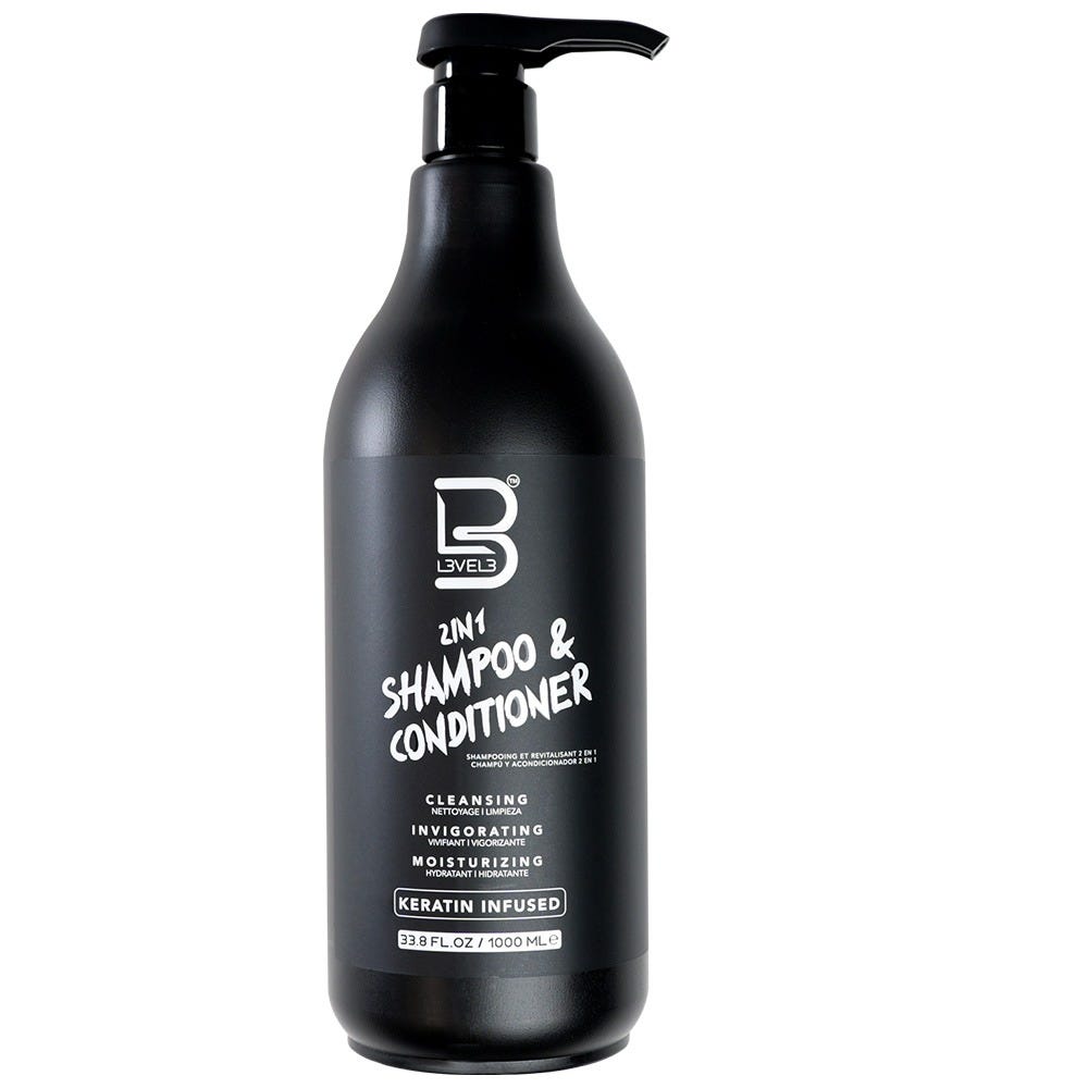 Level3 2-in-1 Shampoo & Conditioner 1000 ml