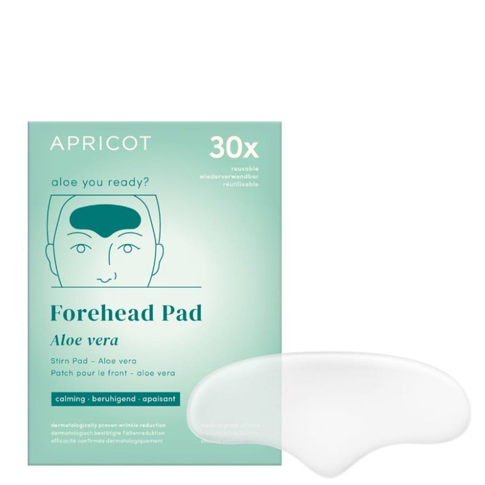 Apricot Wiederverwendbares Stirn Pad mit Aloe Vera