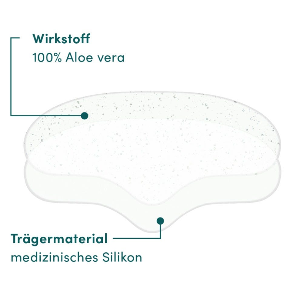 Apricot Wiederverwendbares Stirn Pad mit Aloe Vera