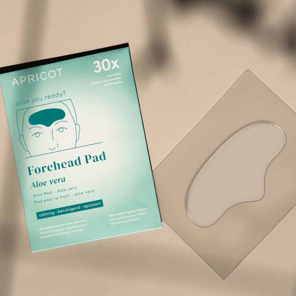 Apricot Wiederverwendbares Stirn Pad mit Aloe Vera