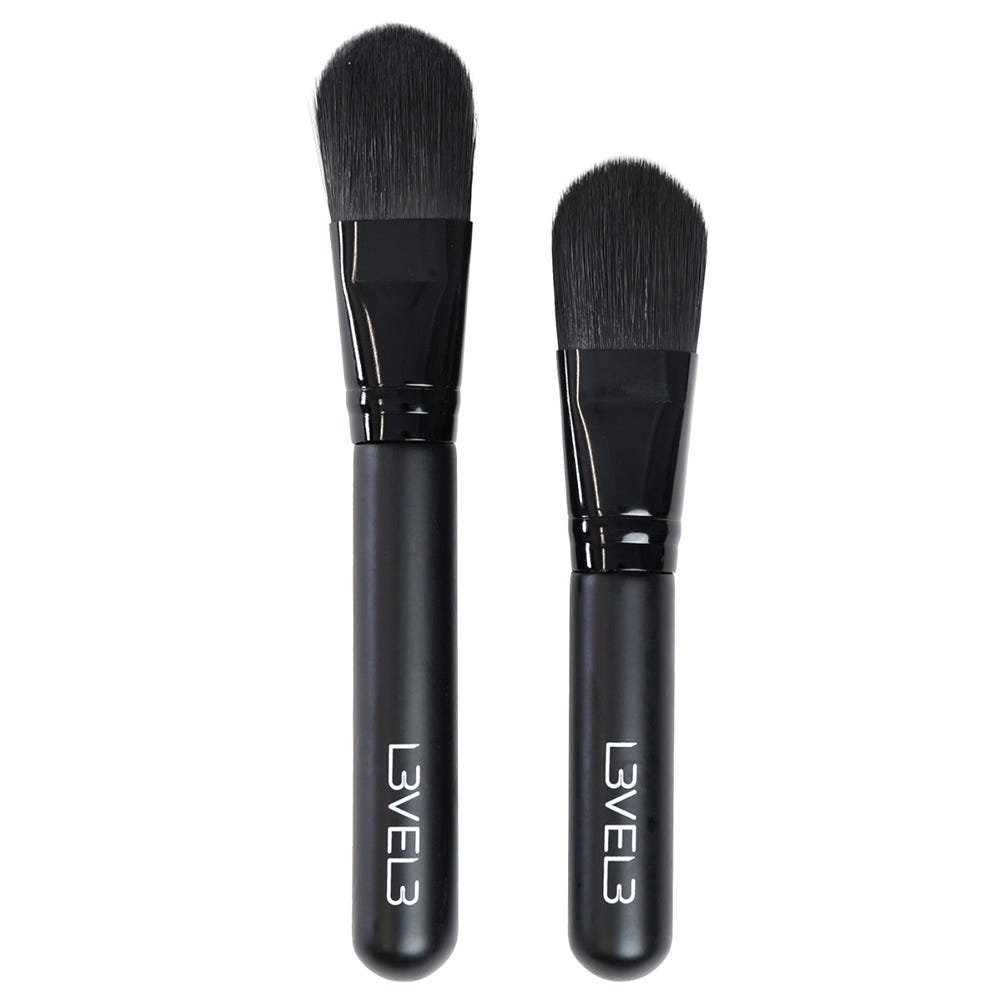 Level3 Face Mask Brush 2-teiliges Pinselset