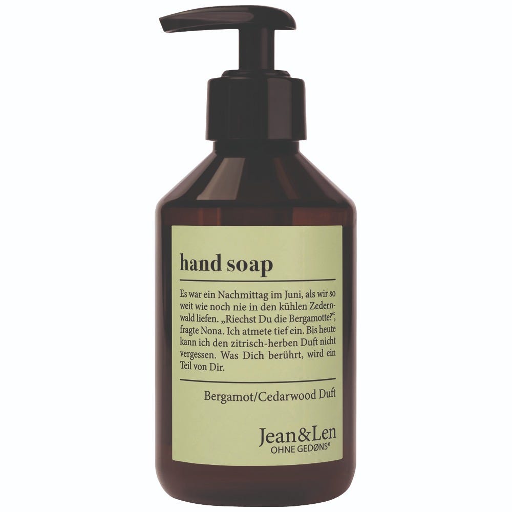 Jean & Len Handseife Bergamot & Cedarwood 250 ml