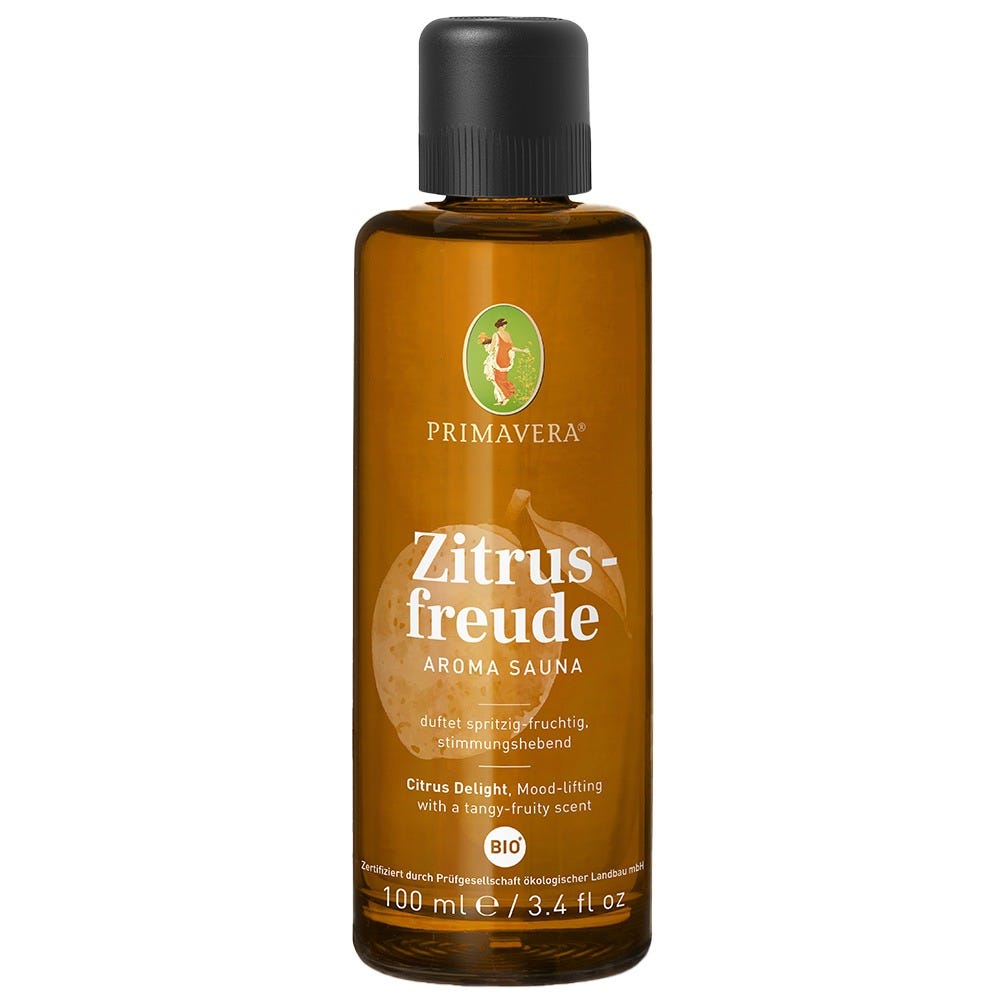 PRIMAVERA Zitrusfreude Aroma Sauna bio 100 ml