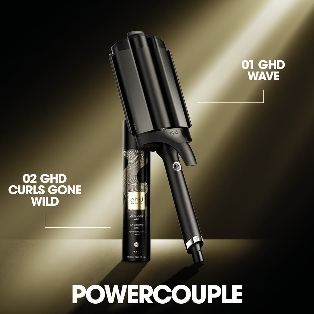 ghd Wave Triple Barrel Schwarz