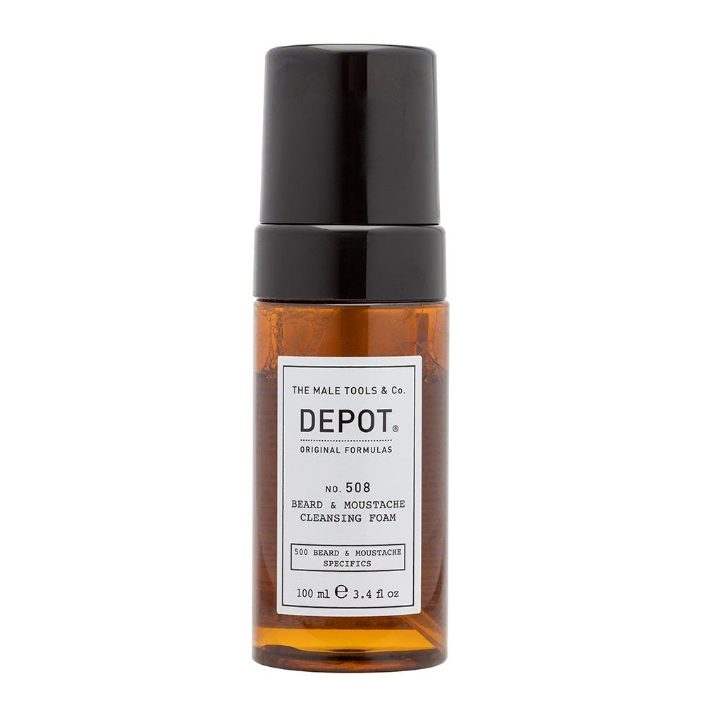 DEPOT NO° 508 Cleansing Beard & Mustache Foam 100 ml