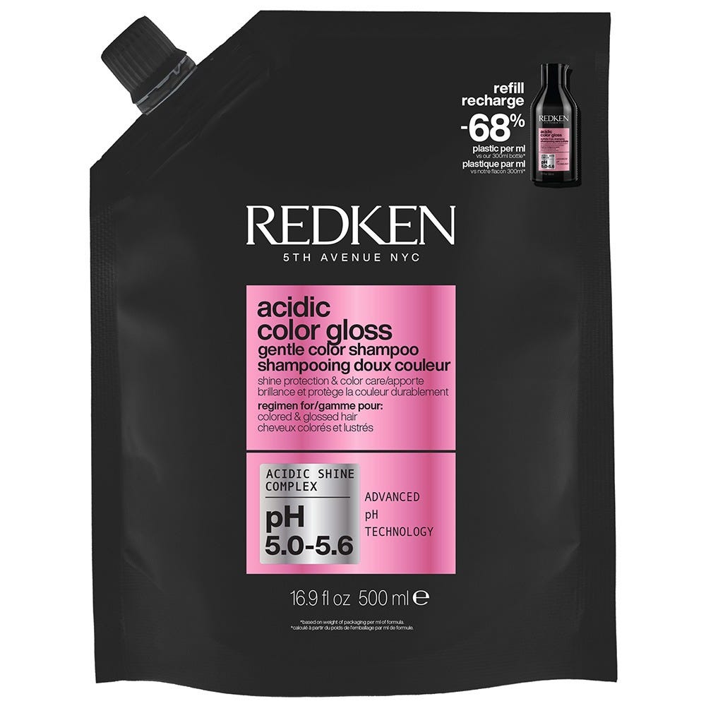Redken Acidic Color Gloss Shampoo Refill Pouch 500 ml