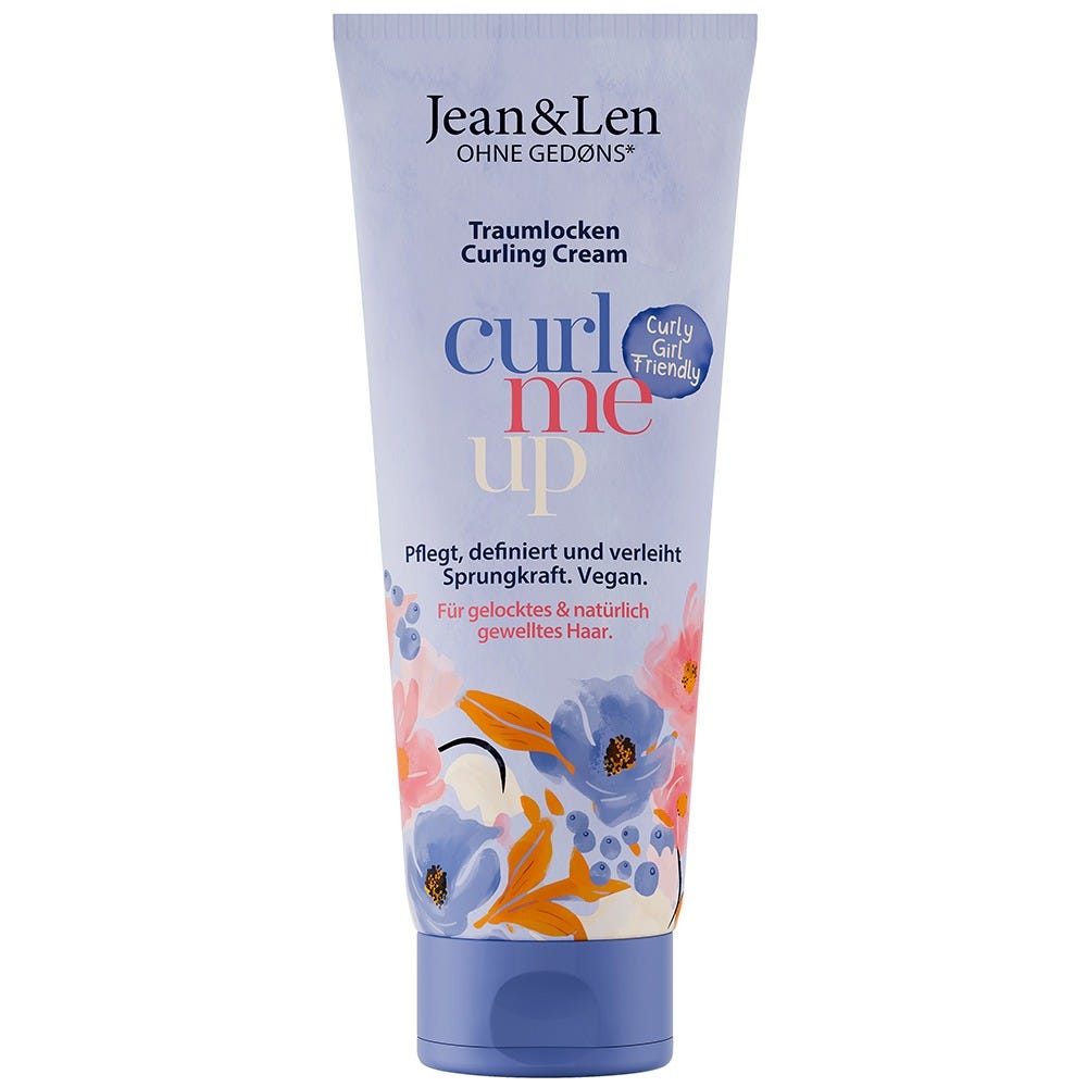 Jean & Len Traumlocken Curling Cream Reiswasser & Acaibeere 100 ml