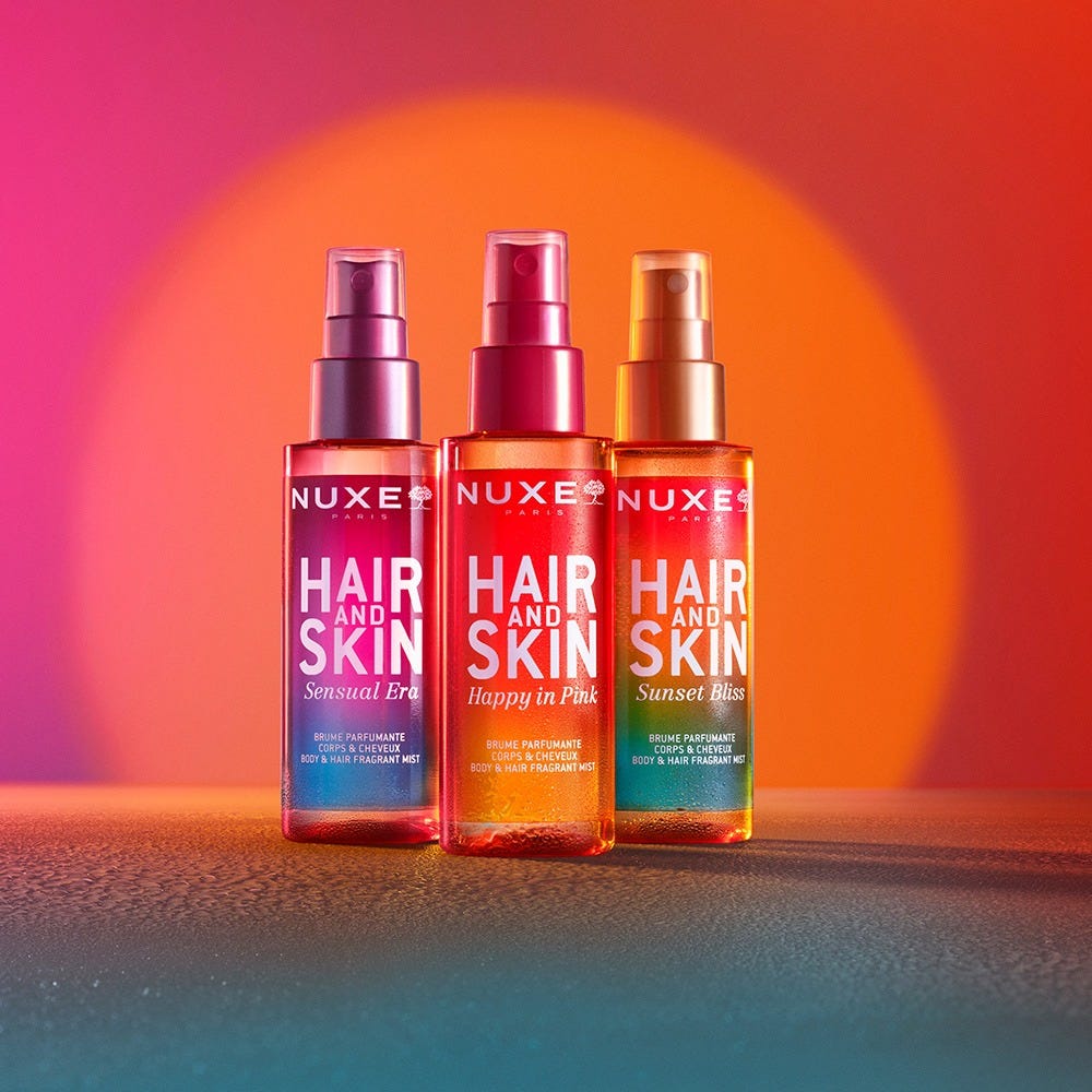 NUXE Haar & Körperspray Happy in Pink 100 ml