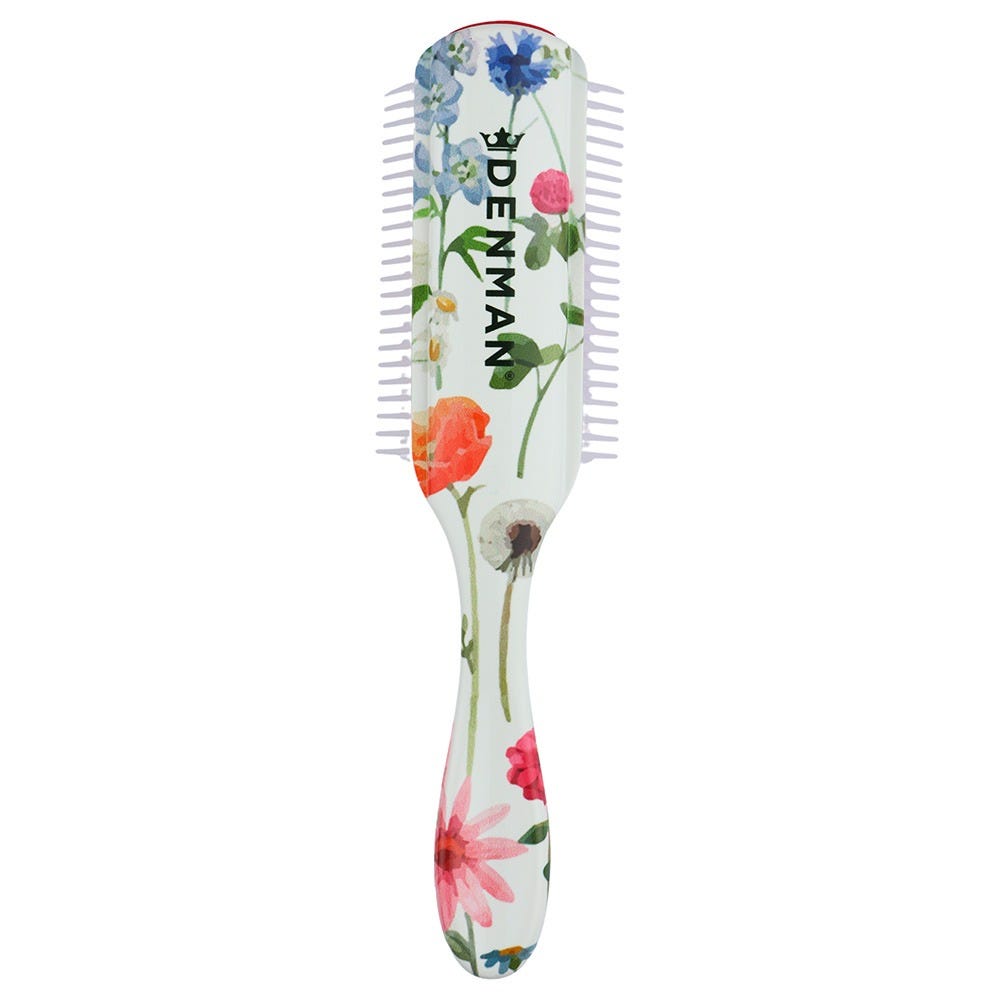 Denman D4 Deluxe Floral Fantasy 9-reihig
