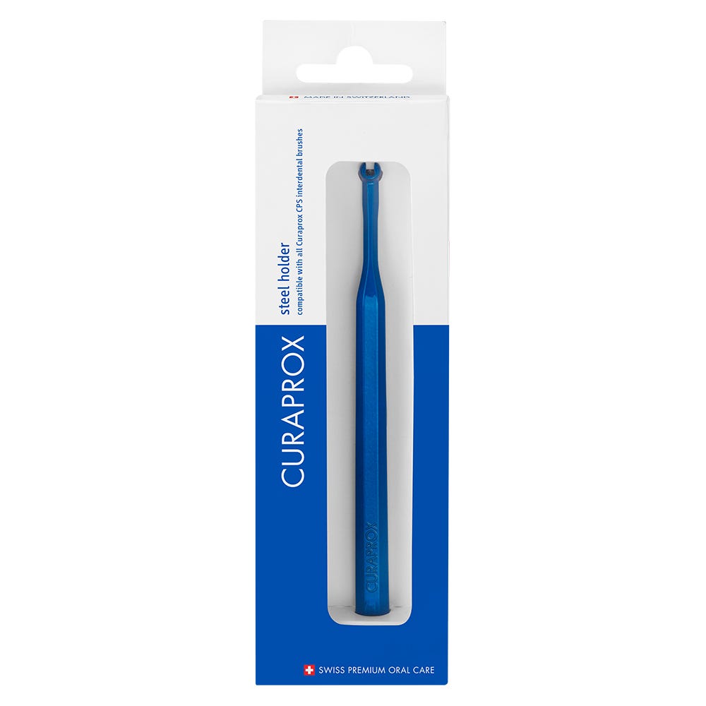 CURAPROX Interdentalbürstenhalter "steel holder" Blau
