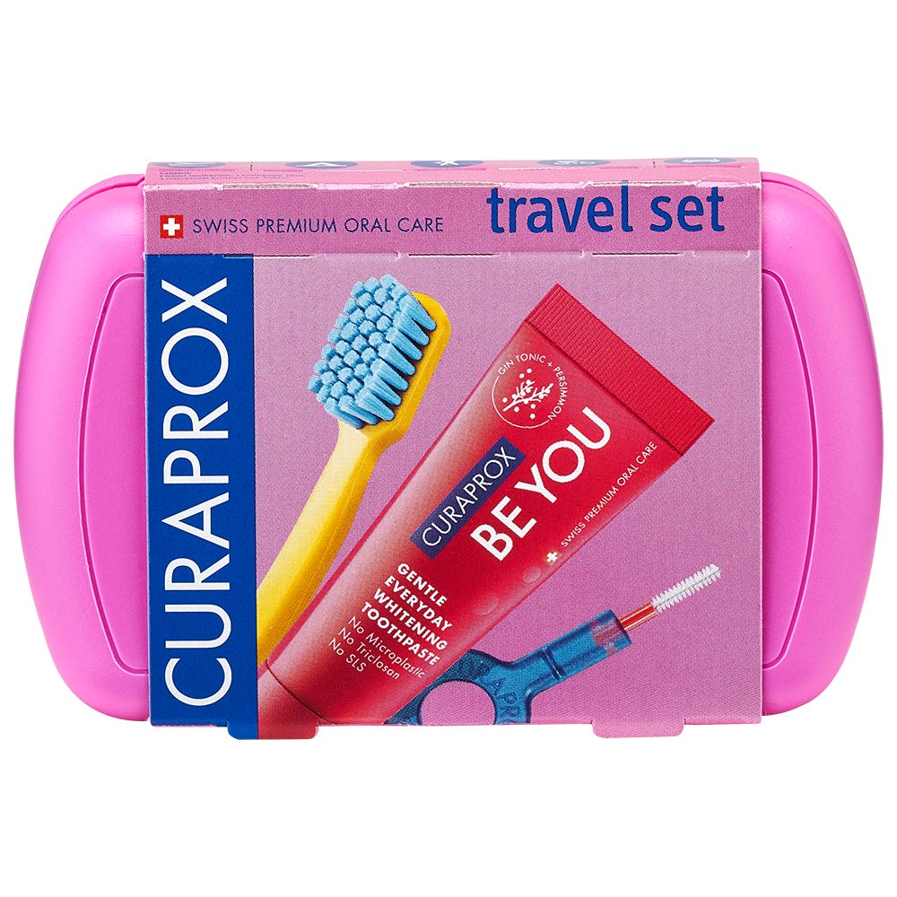 CURAPROX Travel-Set Rosa