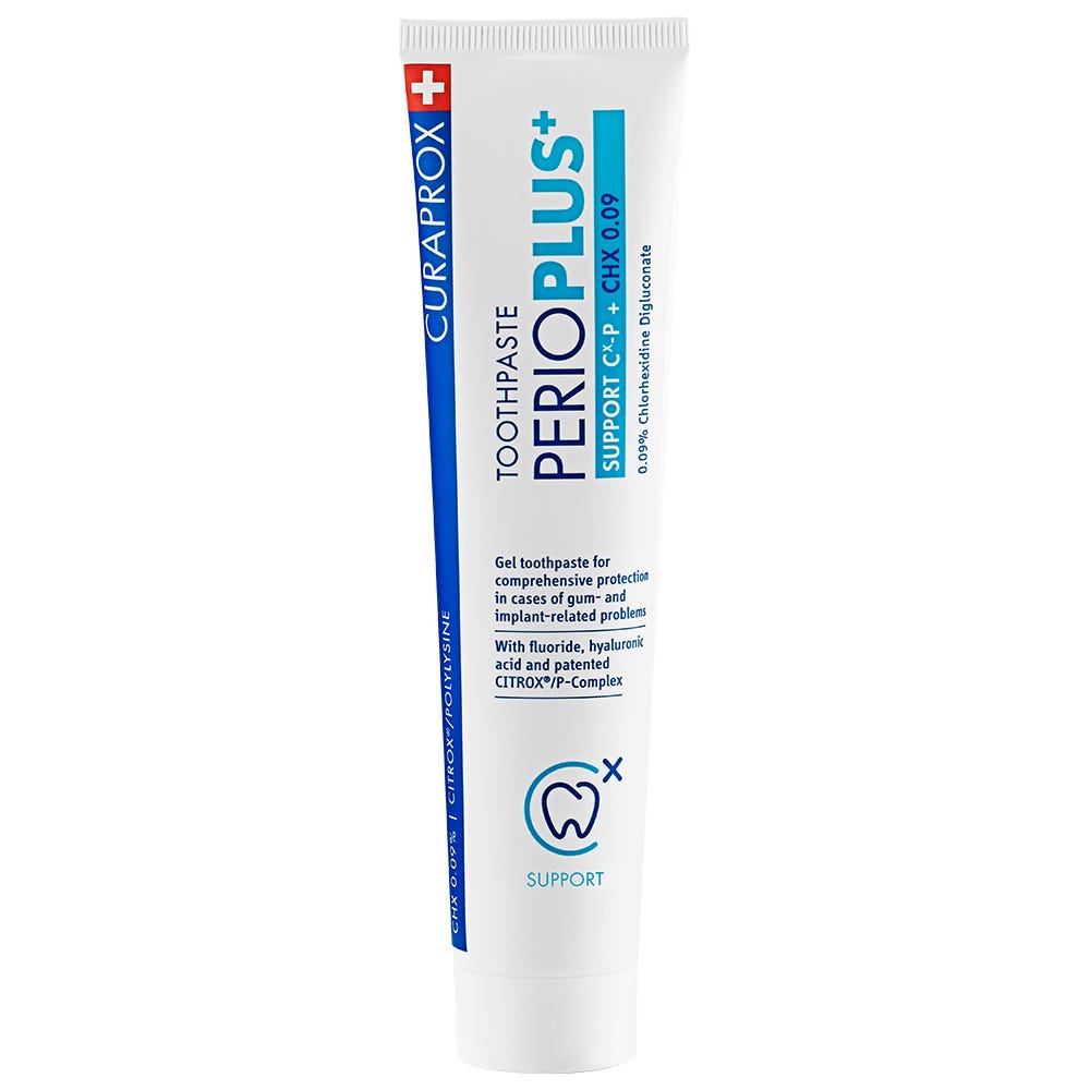 CURAPROX Perio plus Zahnpasta support mit 0,09 CHX 75 ml