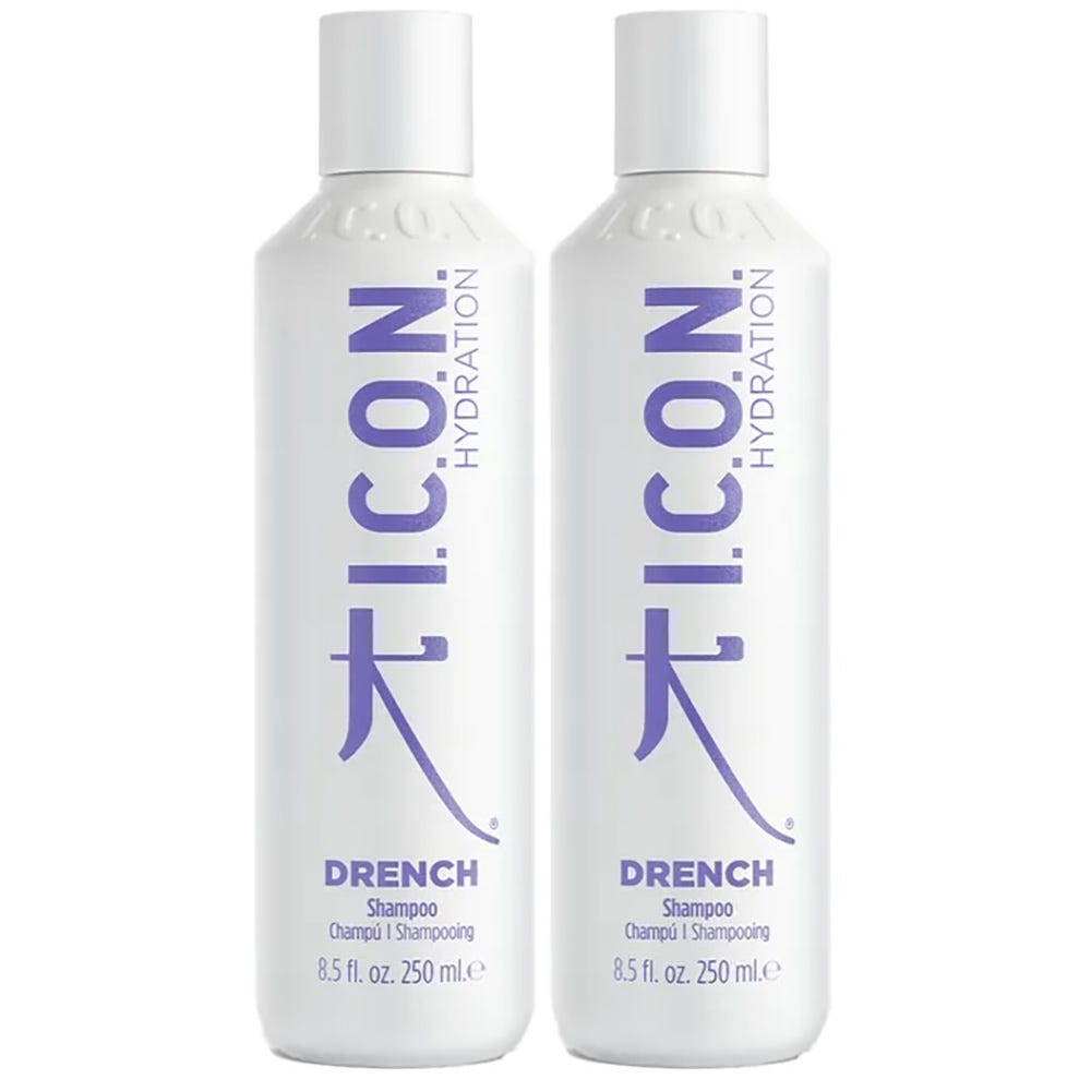 ICON Drench Moisturizing Shampoo 250 ml Bundle