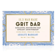 18.21 Man Made Grit Bar Soap Absolute Mahogany 198 g